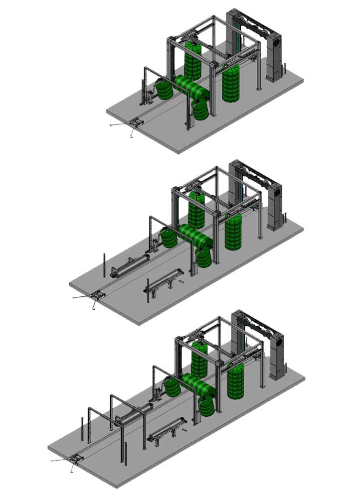 tunnel minimax - modellino